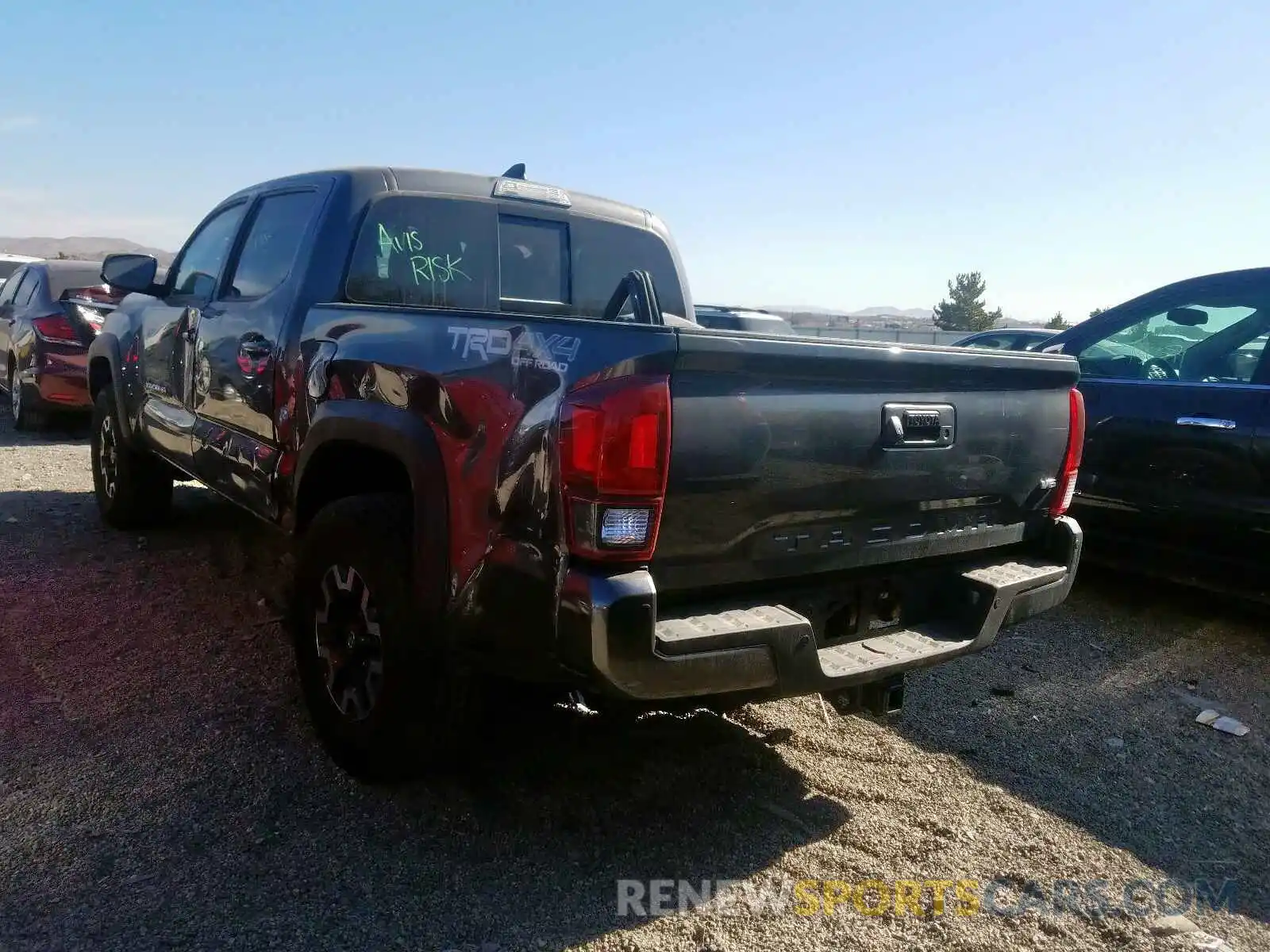 3 Photograph of a damaged car 3TMCZ5ANXKM256835 TOYOTA TACOMA 2019