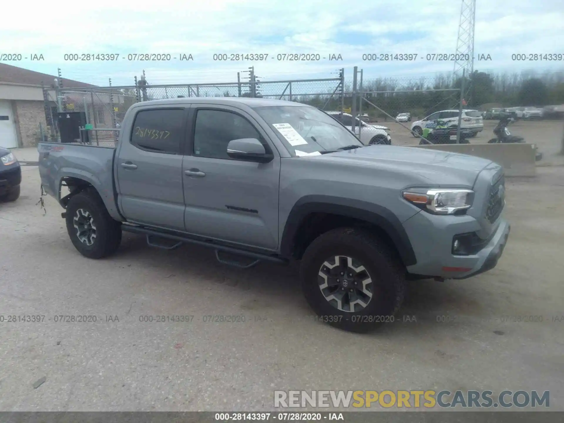 1 Фотография поврежденного автомобиля 3TMCZ5ANXKM258049 TOYOTA TACOMA 2019