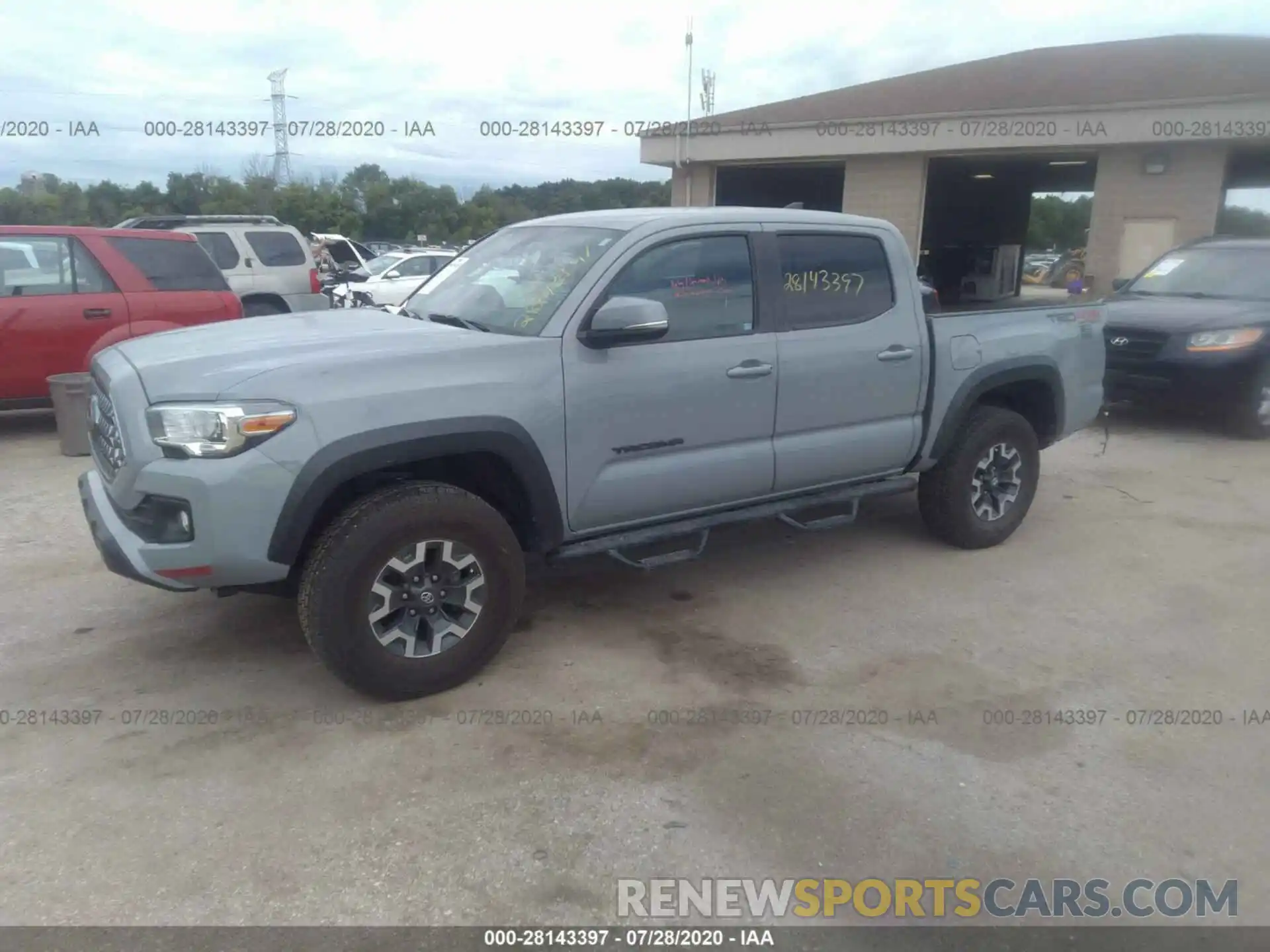 2 Фотография поврежденного автомобиля 3TMCZ5ANXKM258049 TOYOTA TACOMA 2019