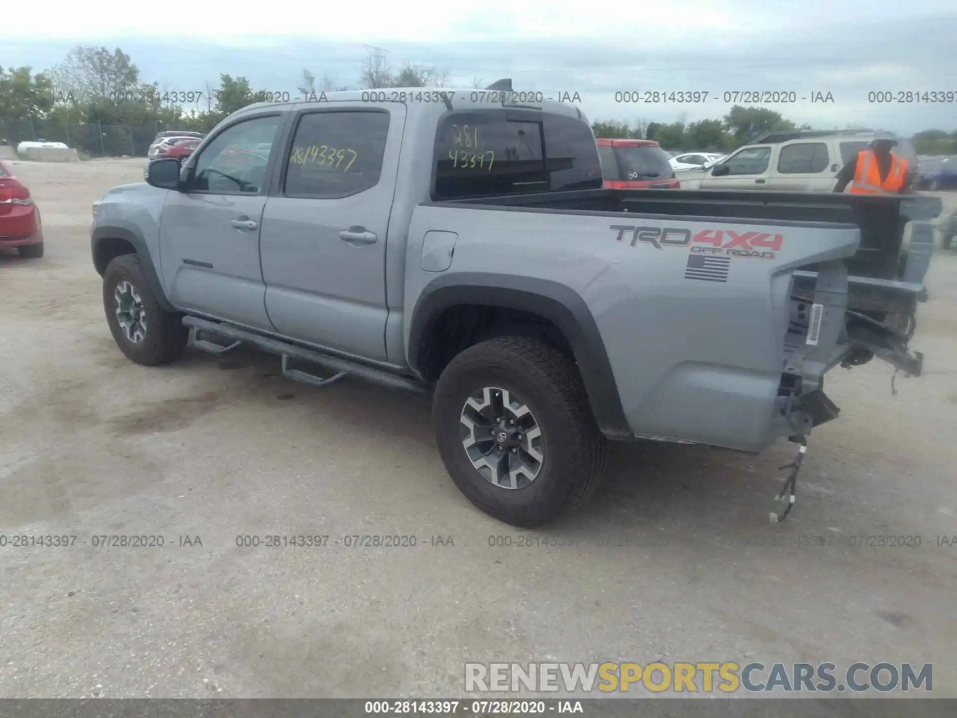 3 Фотография поврежденного автомобиля 3TMCZ5ANXKM258049 TOYOTA TACOMA 2019