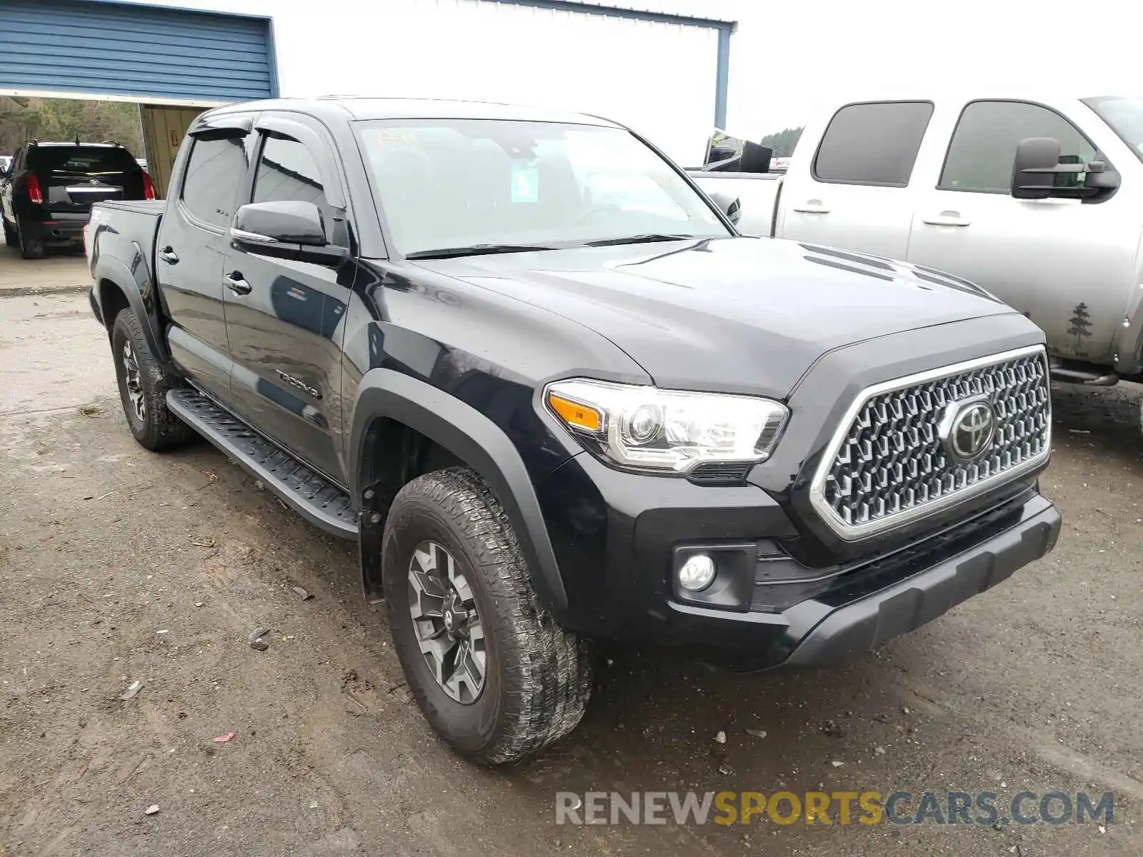 1 Photograph of a damaged car 3TMCZ5ANXKM259945 TOYOTA TACOMA 2019