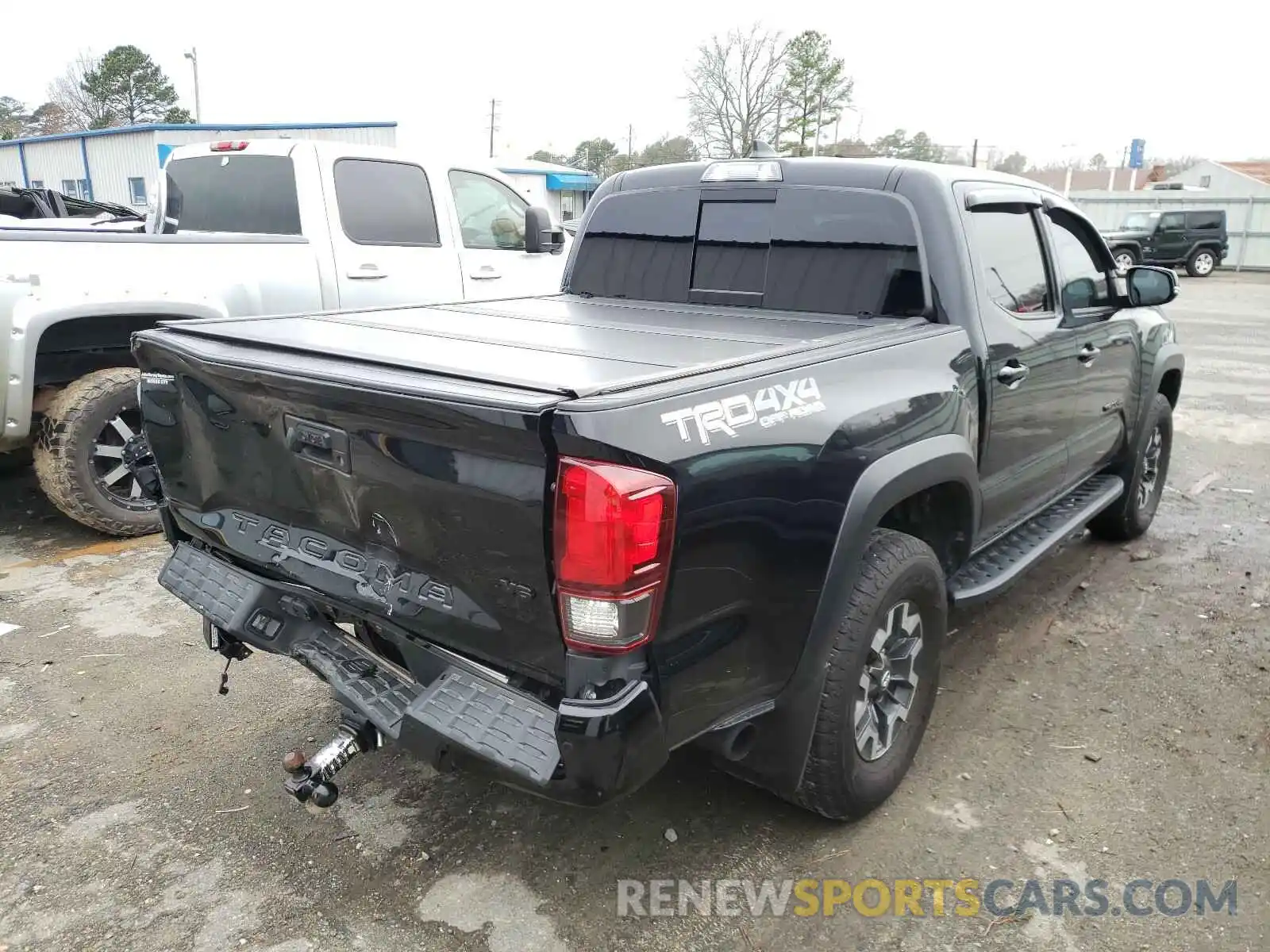 4 Photograph of a damaged car 3TMCZ5ANXKM259945 TOYOTA TACOMA 2019