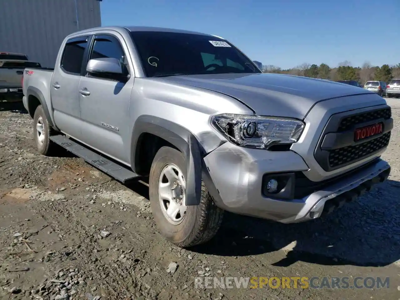 1 Photograph of a damaged car 3TMCZ5ANXKM261484 TOYOTA TACOMA 2019