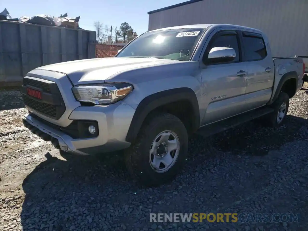 2 Photograph of a damaged car 3TMCZ5ANXKM261484 TOYOTA TACOMA 2019