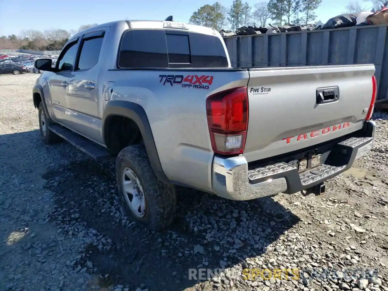 3 Photograph of a damaged car 3TMCZ5ANXKM261484 TOYOTA TACOMA 2019