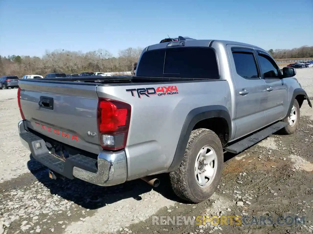 4 Photograph of a damaged car 3TMCZ5ANXKM261484 TOYOTA TACOMA 2019