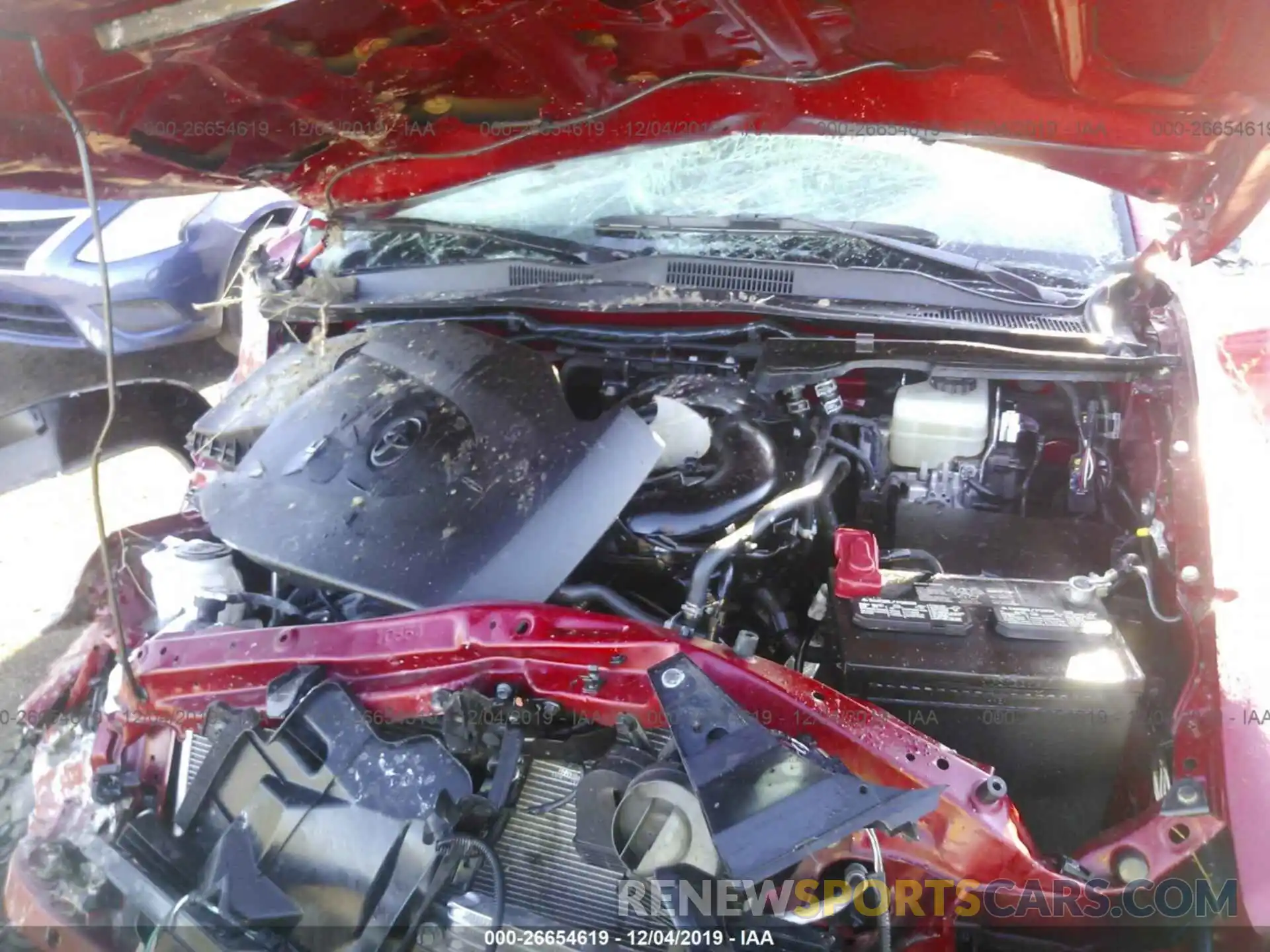 10 Photograph of a damaged car 3TMCZ5ANXKM263087 TOYOTA TACOMA 2019