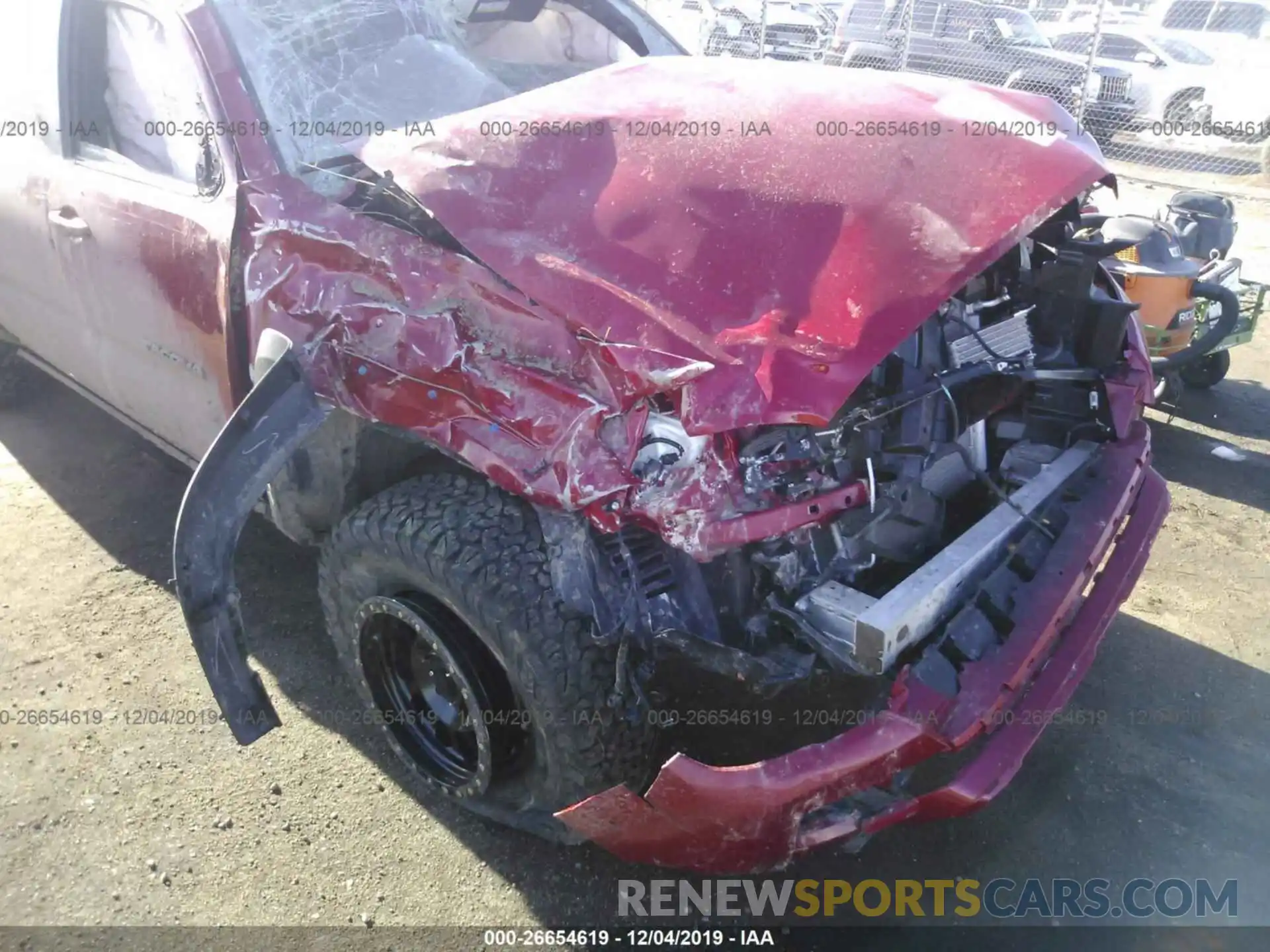 6 Photograph of a damaged car 3TMCZ5ANXKM263087 TOYOTA TACOMA 2019