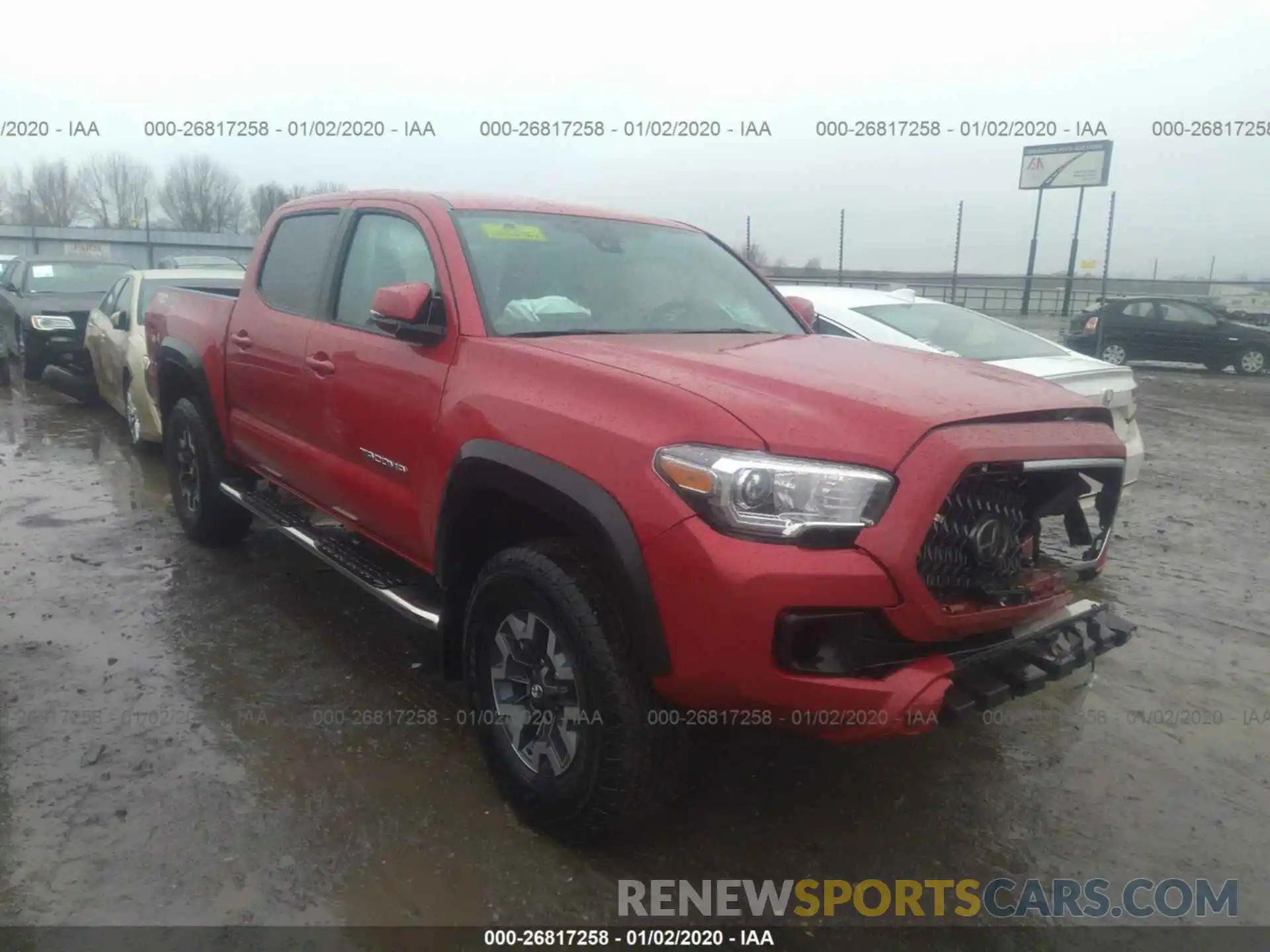 1 Фотография поврежденного автомобиля 3TMCZ5ANXKM266054 TOYOTA TACOMA 2019