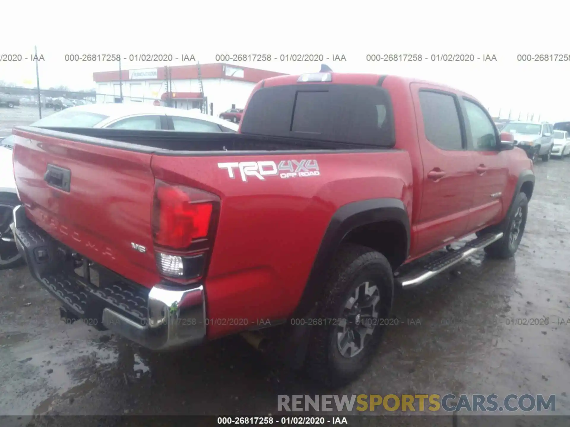 4 Фотография поврежденного автомобиля 3TMCZ5ANXKM266054 TOYOTA TACOMA 2019