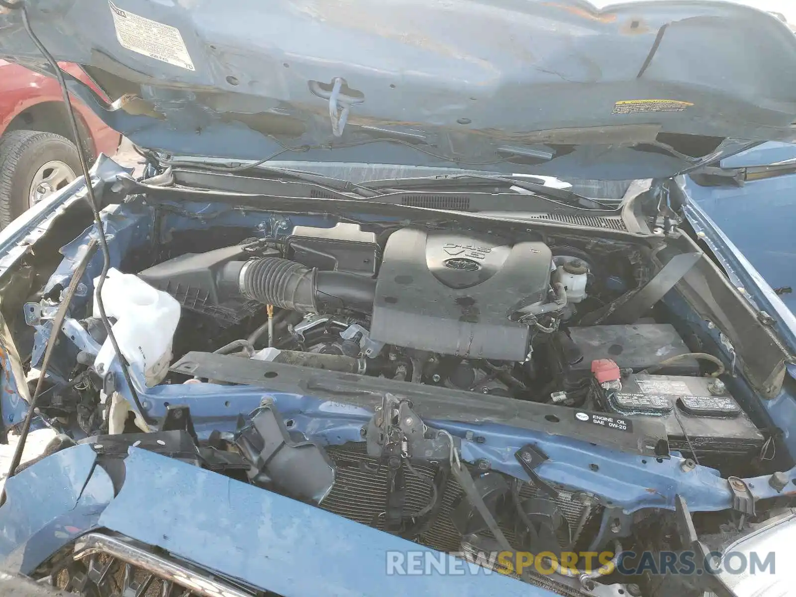 7 Photograph of a damaged car 3TMCZ5ANXKM267009 TOYOTA TACOMA 2019