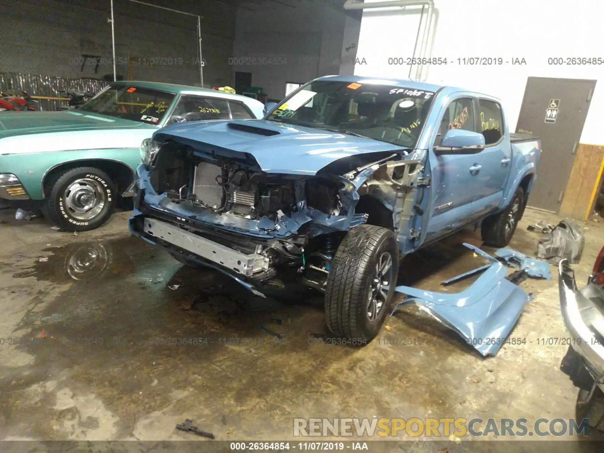 2 Фотография поврежденного автомобиля 3TMCZ5ANXKM268211 TOYOTA TACOMA 2019