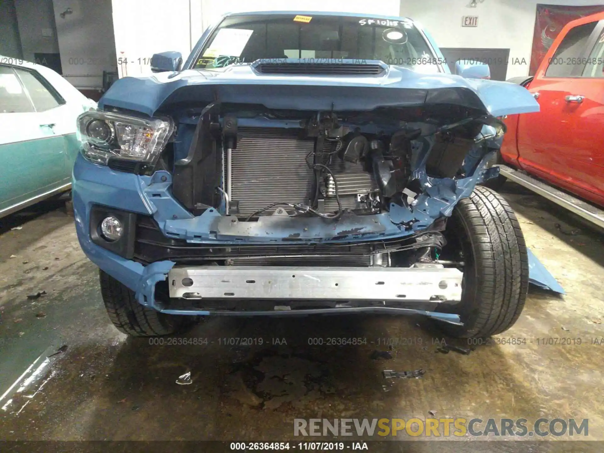 6 Фотография поврежденного автомобиля 3TMCZ5ANXKM268211 TOYOTA TACOMA 2019