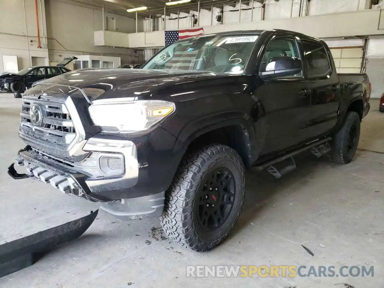 2 Photograph of a damaged car 3TMCZ5ANXKM269083 TOYOTA TACOMA 2019