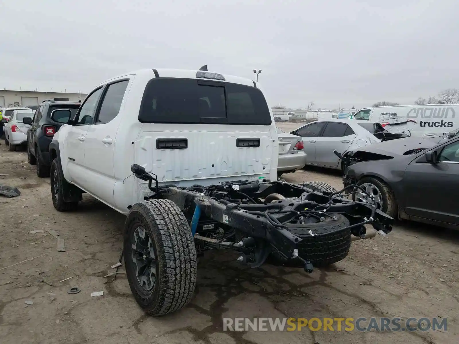 3 Photograph of a damaged car 3TMCZ5ANXKM269231 TOYOTA TACOMA 2019