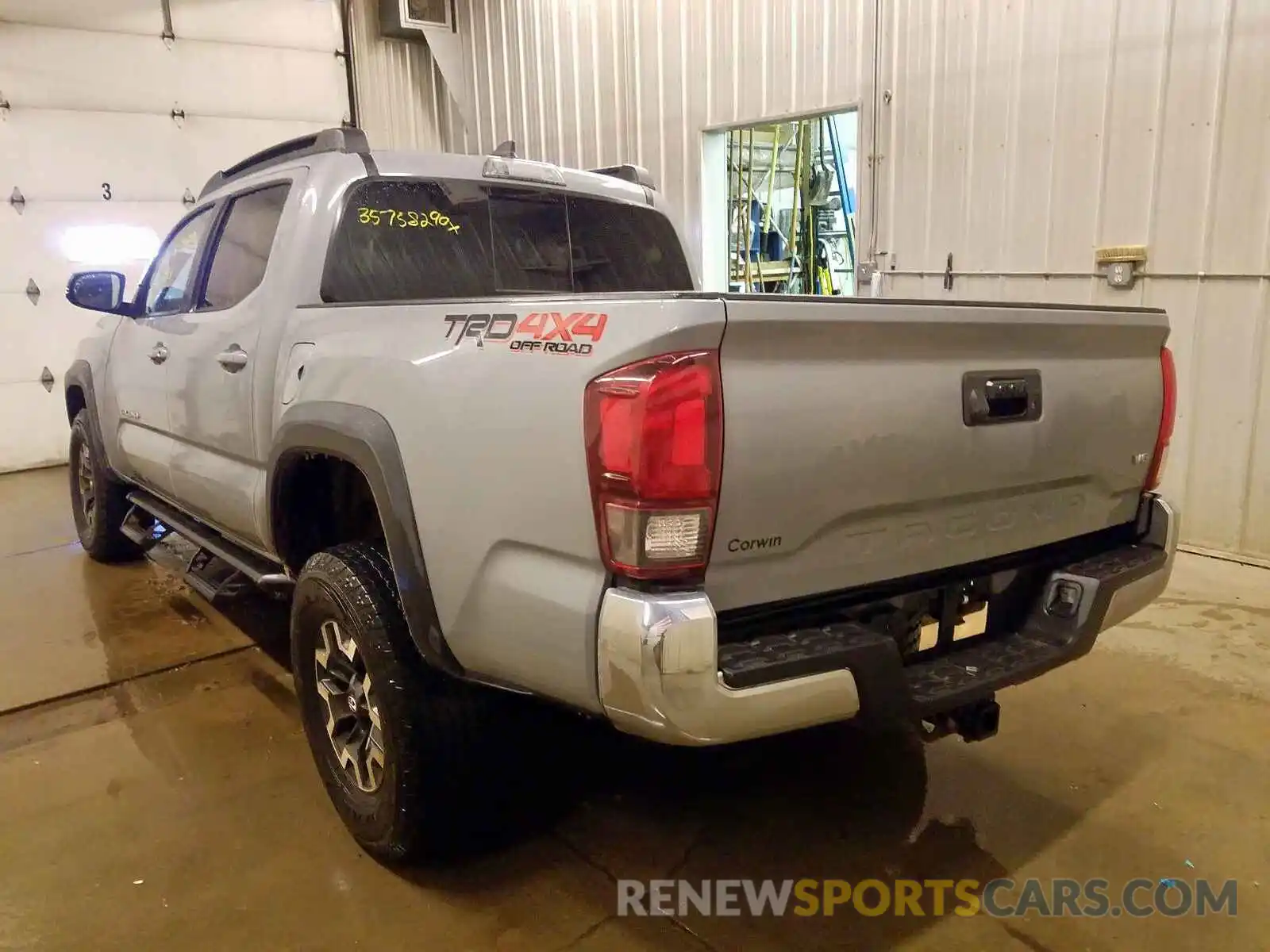 3 Photograph of a damaged car 3TMCZ5ANXKM270301 TOYOTA TACOMA 2019