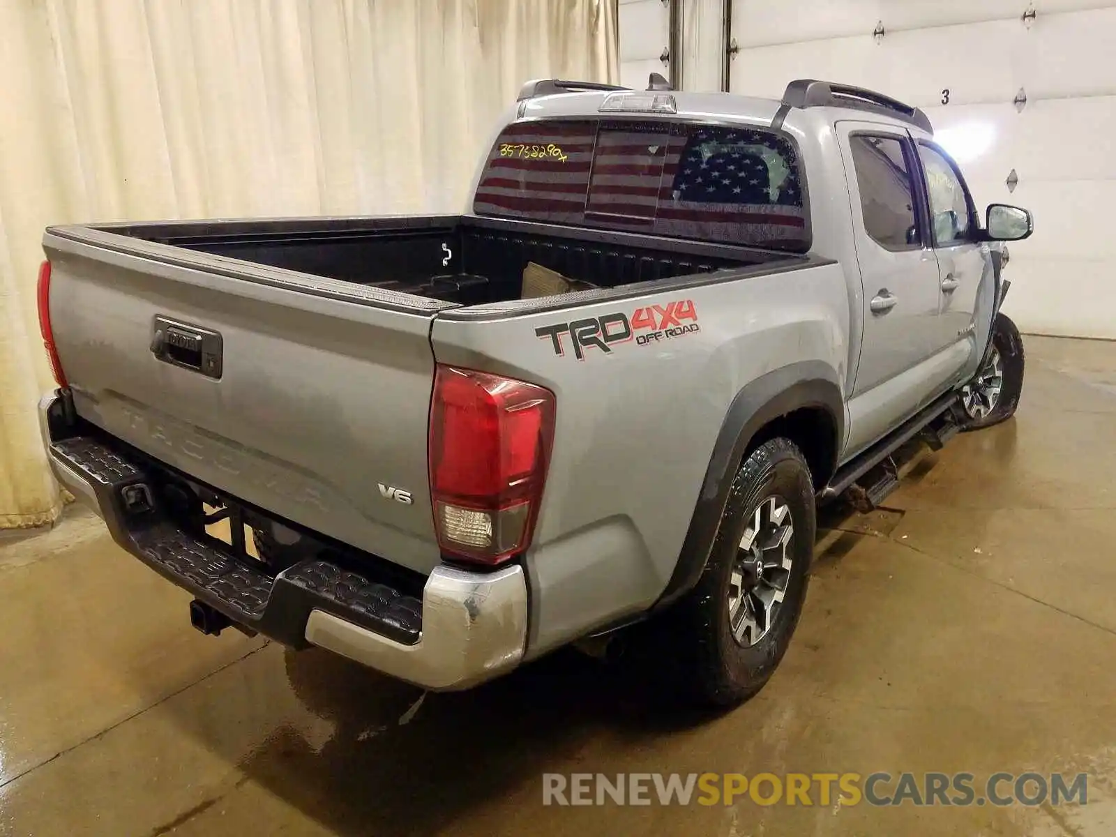 4 Photograph of a damaged car 3TMCZ5ANXKM270301 TOYOTA TACOMA 2019