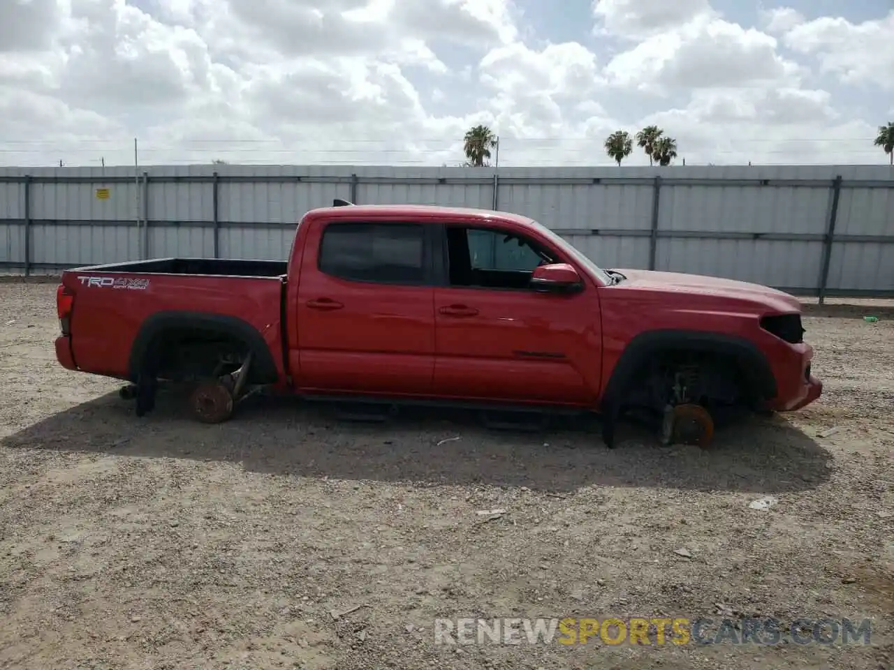 9 Photograph of a damaged car 3TMCZ5ANXKM270508 TOYOTA TACOMA 2019