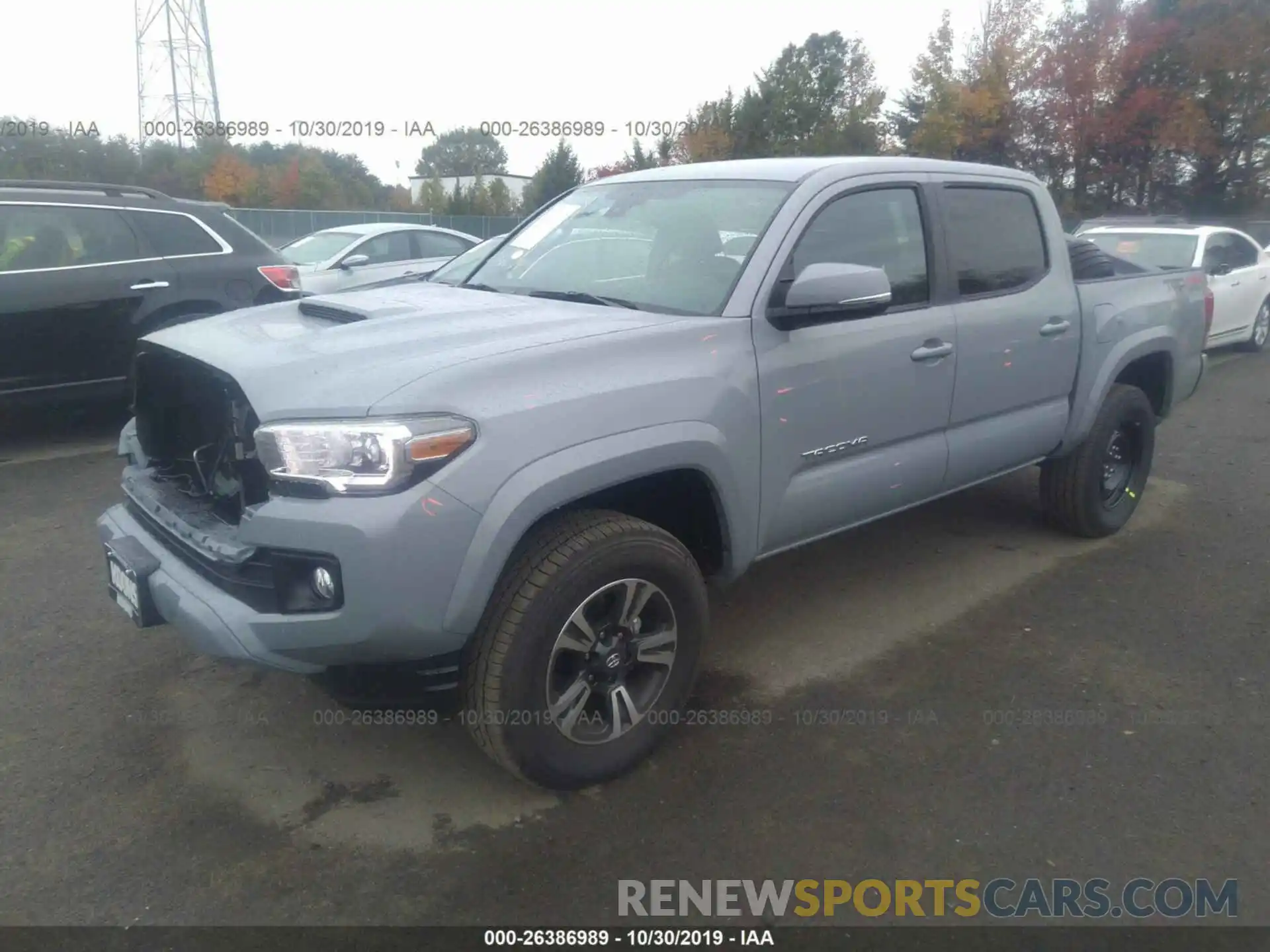 2 Photograph of a damaged car 3TMCZ5ANXKM271948 TOYOTA TACOMA 2019