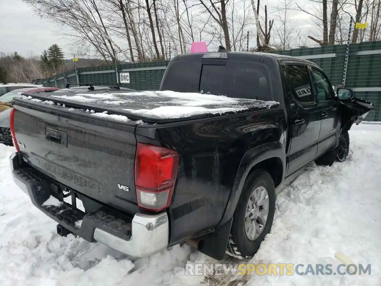 4 Photograph of a damaged car 3TMCZ5ANXKM272002 TOYOTA TACOMA 2019