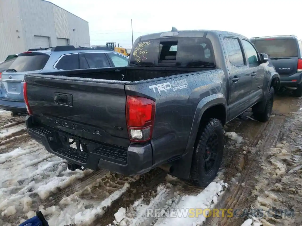 4 Фотография поврежденного автомобиля 3TMCZ5ANXKM272159 TOYOTA TACOMA 2019