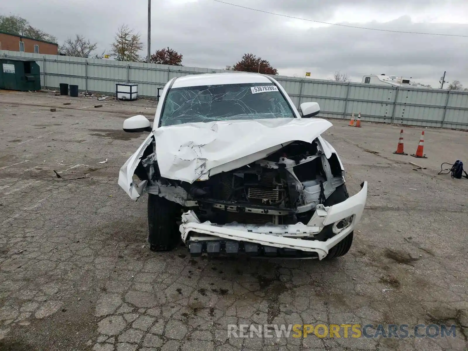 9 Photograph of a damaged car 3TMCZ5ANXKM272663 TOYOTA TACOMA 2019