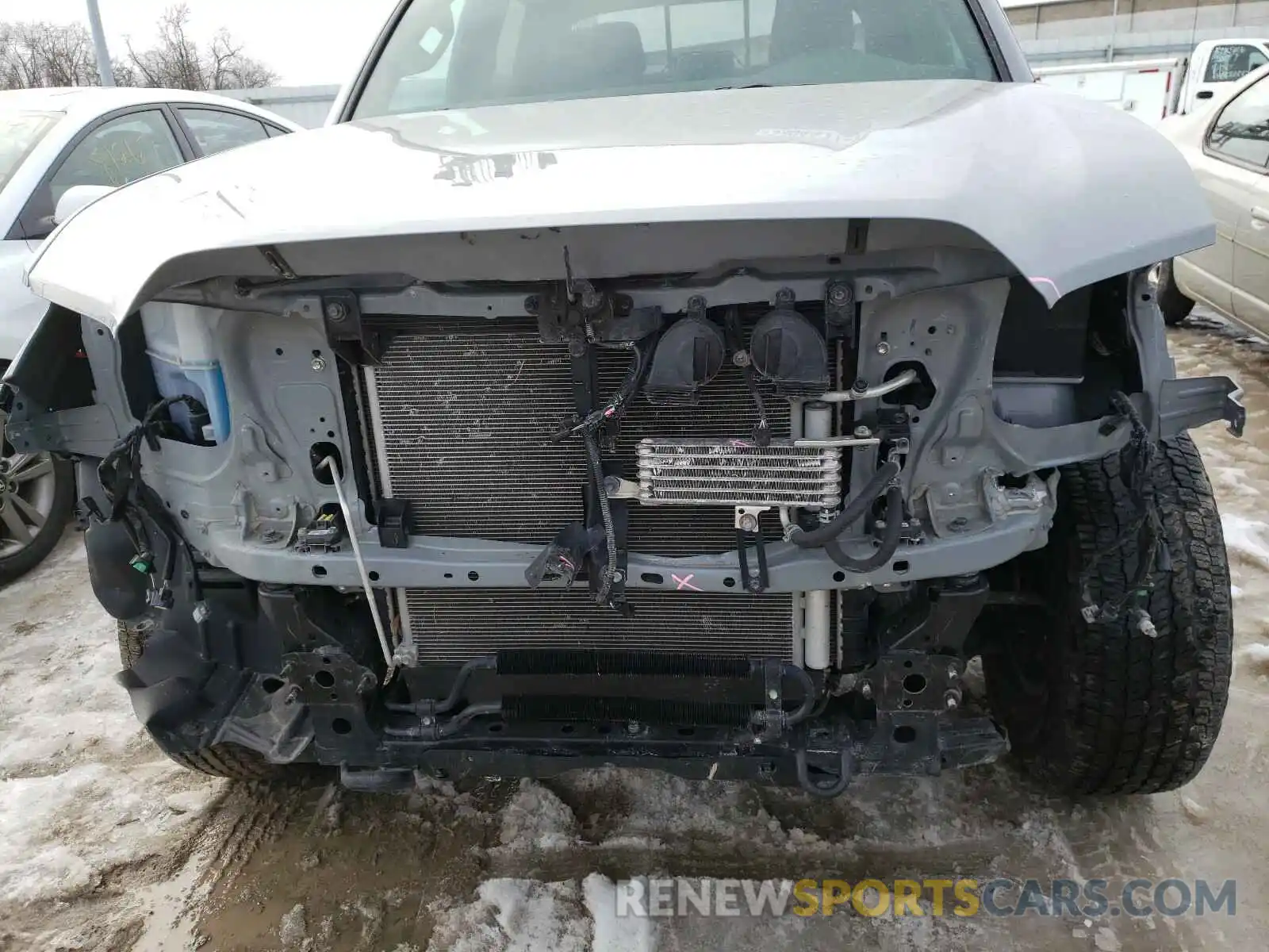 9 Photograph of a damaged car 3TMCZ5ANXKM273618 TOYOTA TACOMA 2019