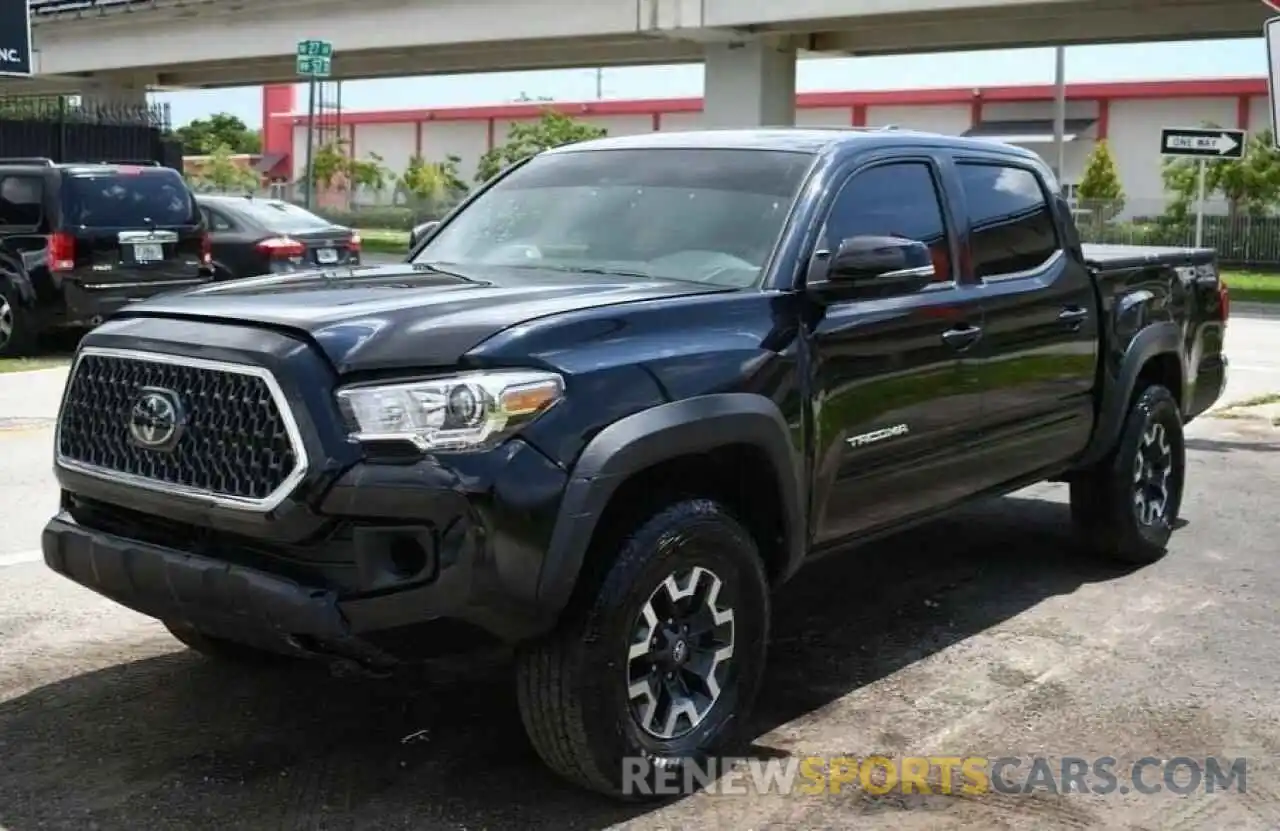 2 Photograph of a damaged car 3TMCZ5ANXKM275126 TOYOTA TACOMA 2019