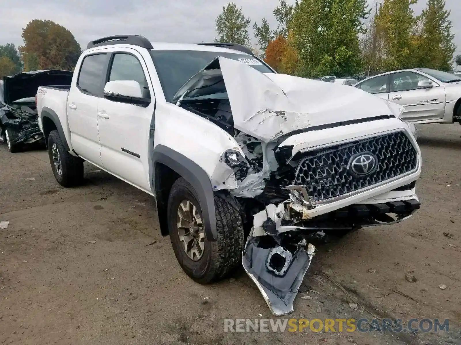 1 Photograph of a damaged car 3TMCZ5ANXKM275529 TOYOTA TACOMA 2019