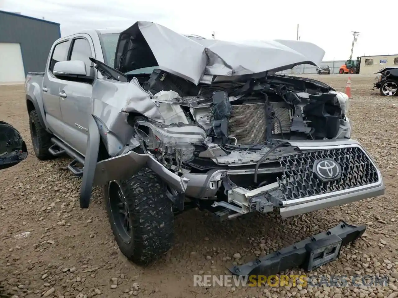 1 Photograph of a damaged car 3TMCZ5ANXKM275661 TOYOTA TACOMA 2019