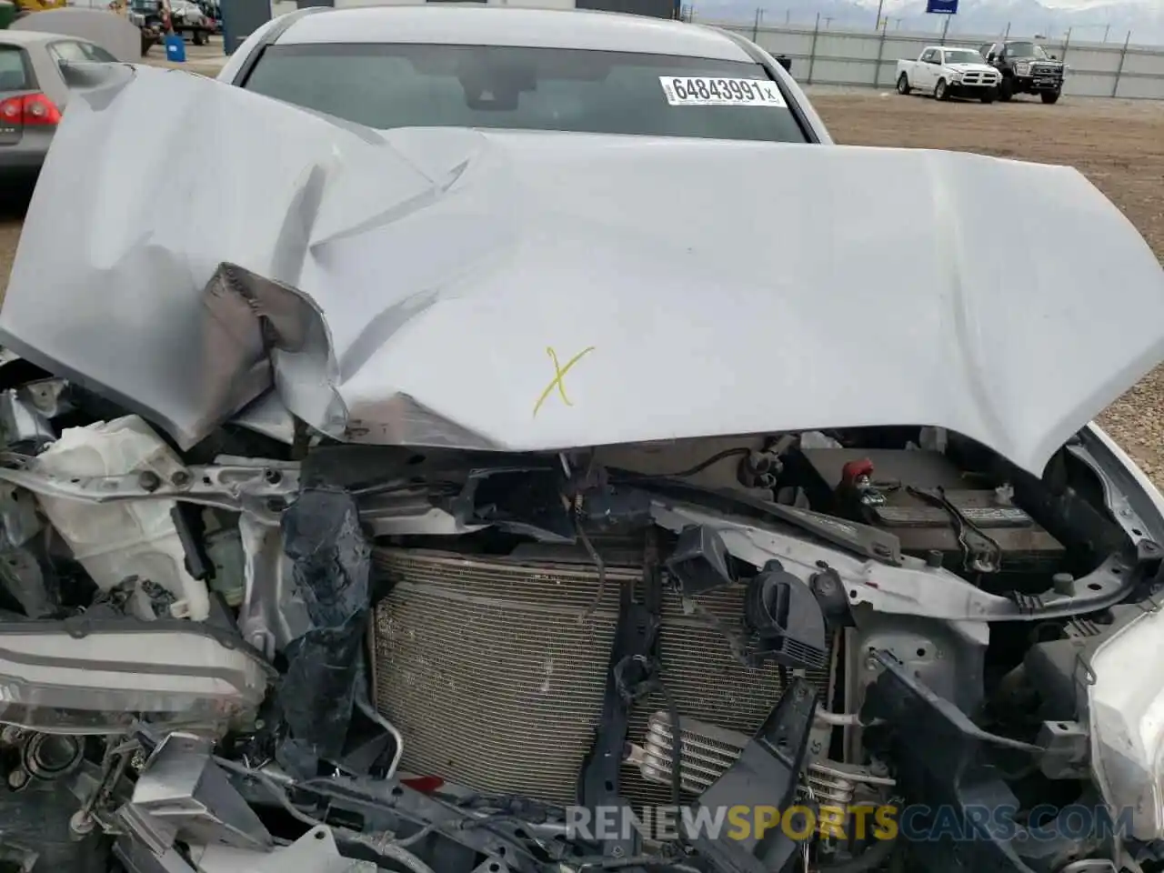 7 Photograph of a damaged car 3TMCZ5ANXKM275661 TOYOTA TACOMA 2019