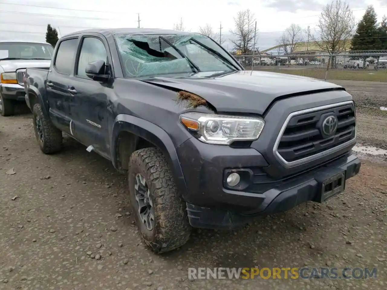 1 Photograph of a damaged car 3TMCZ5ANXKM275711 TOYOTA TACOMA 2019