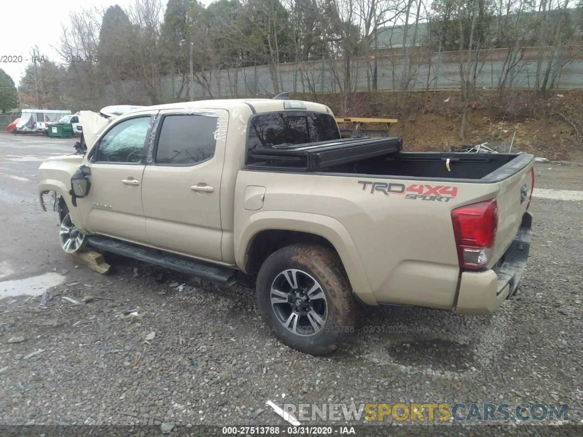 3 Photograph of a damaged car 3TMCZ5ANXKM275806 TOYOTA TACOMA 2019