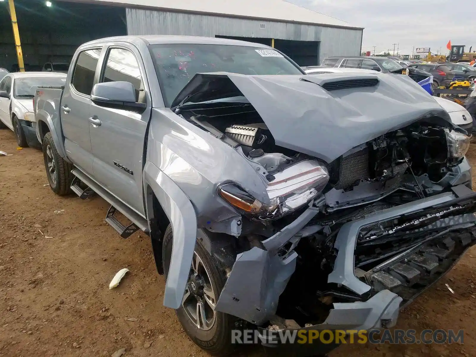 1 Photograph of a damaged car 3TMCZ5ANXKM279337 TOYOTA TACOMA 2019