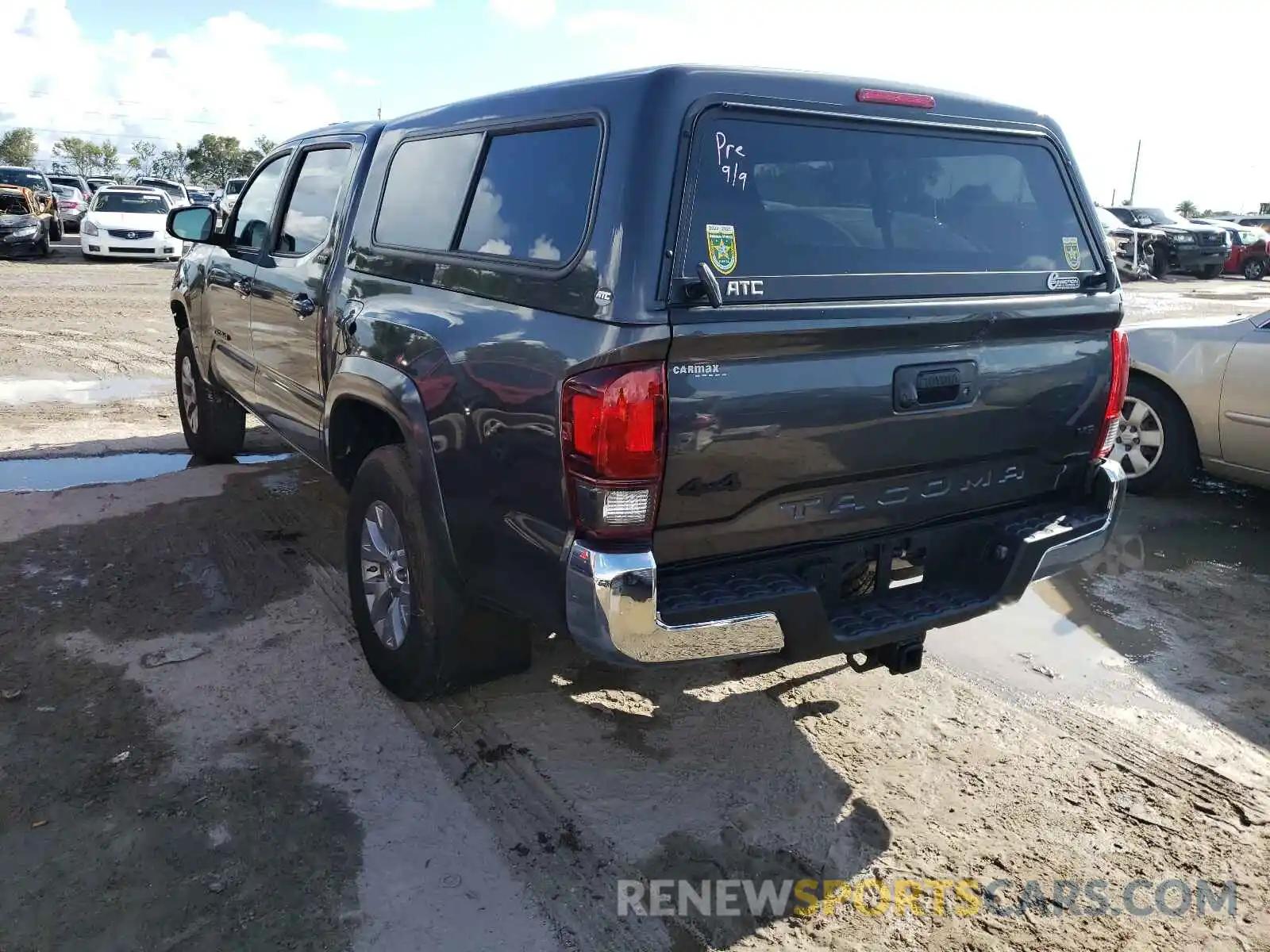 3 Photograph of a damaged car 3TMCZ5ANXKM279967 TOYOTA TACOMA 2019