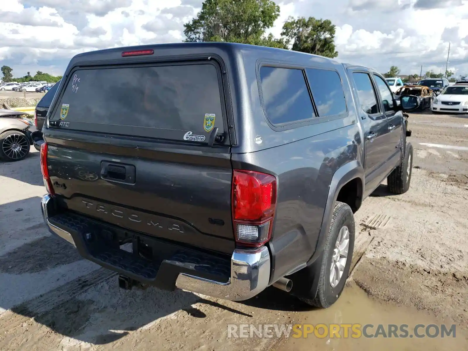 4 Photograph of a damaged car 3TMCZ5ANXKM279967 TOYOTA TACOMA 2019