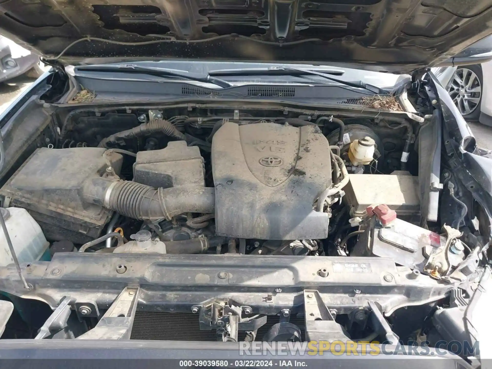 10 Photograph of a damaged car 3TMCZ5ANXKM281119 TOYOTA TACOMA 2019