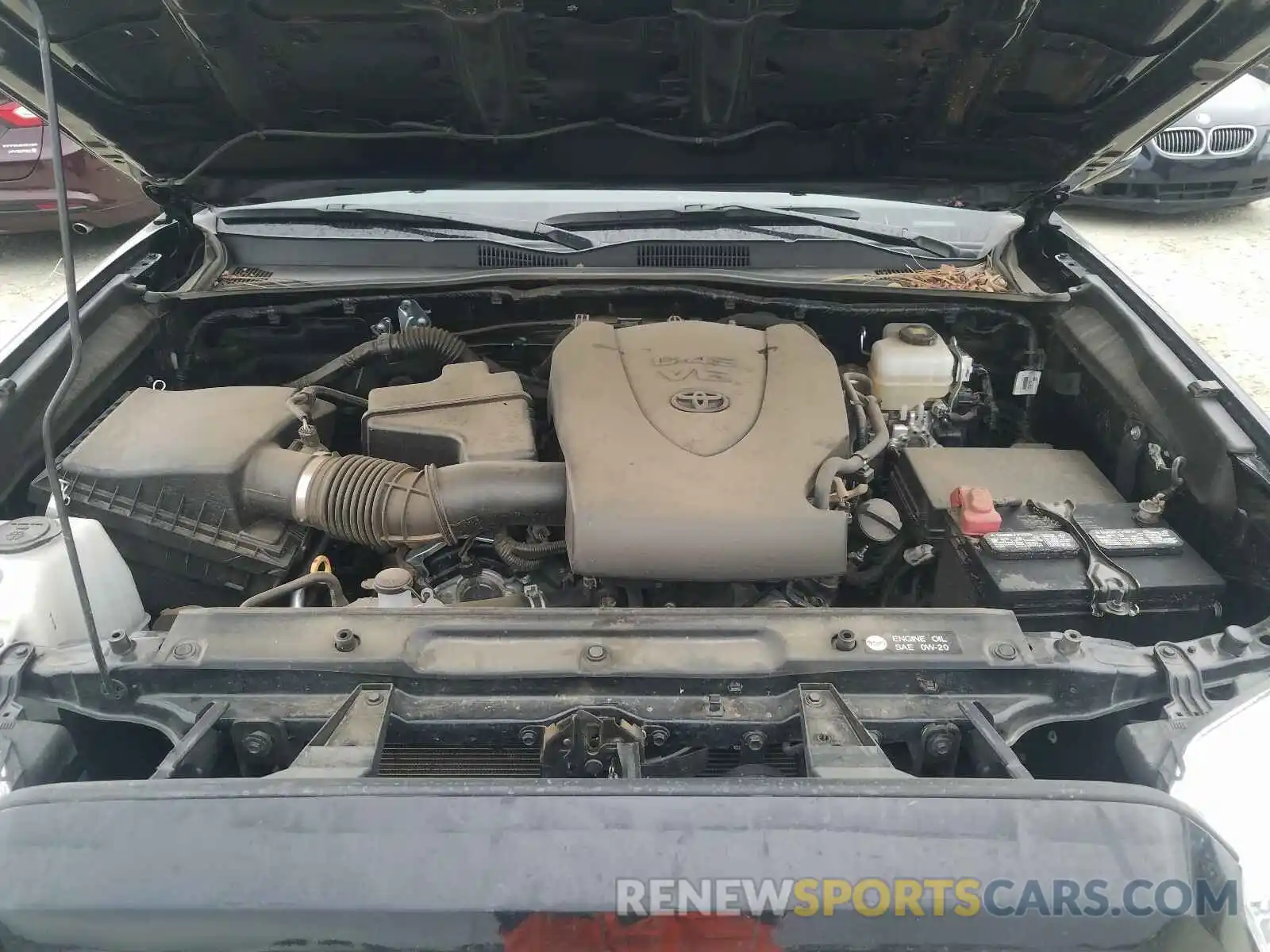 7 Photograph of a damaged car 3TMCZ5ANXKM282268 TOYOTA TACOMA 2019