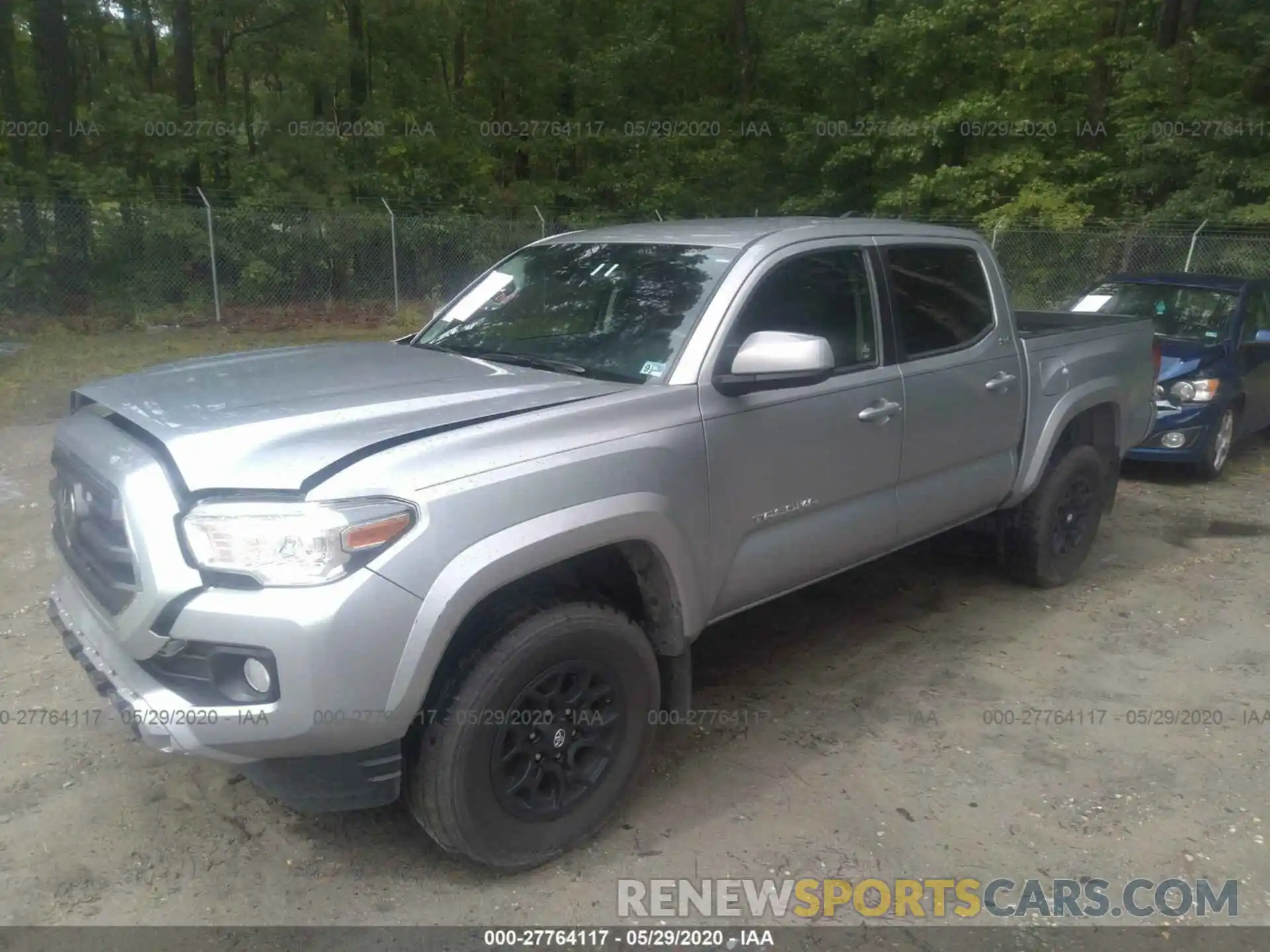 2 Photograph of a damaged car 3TMCZ5ANXKM282299 TOYOTA TACOMA 2019