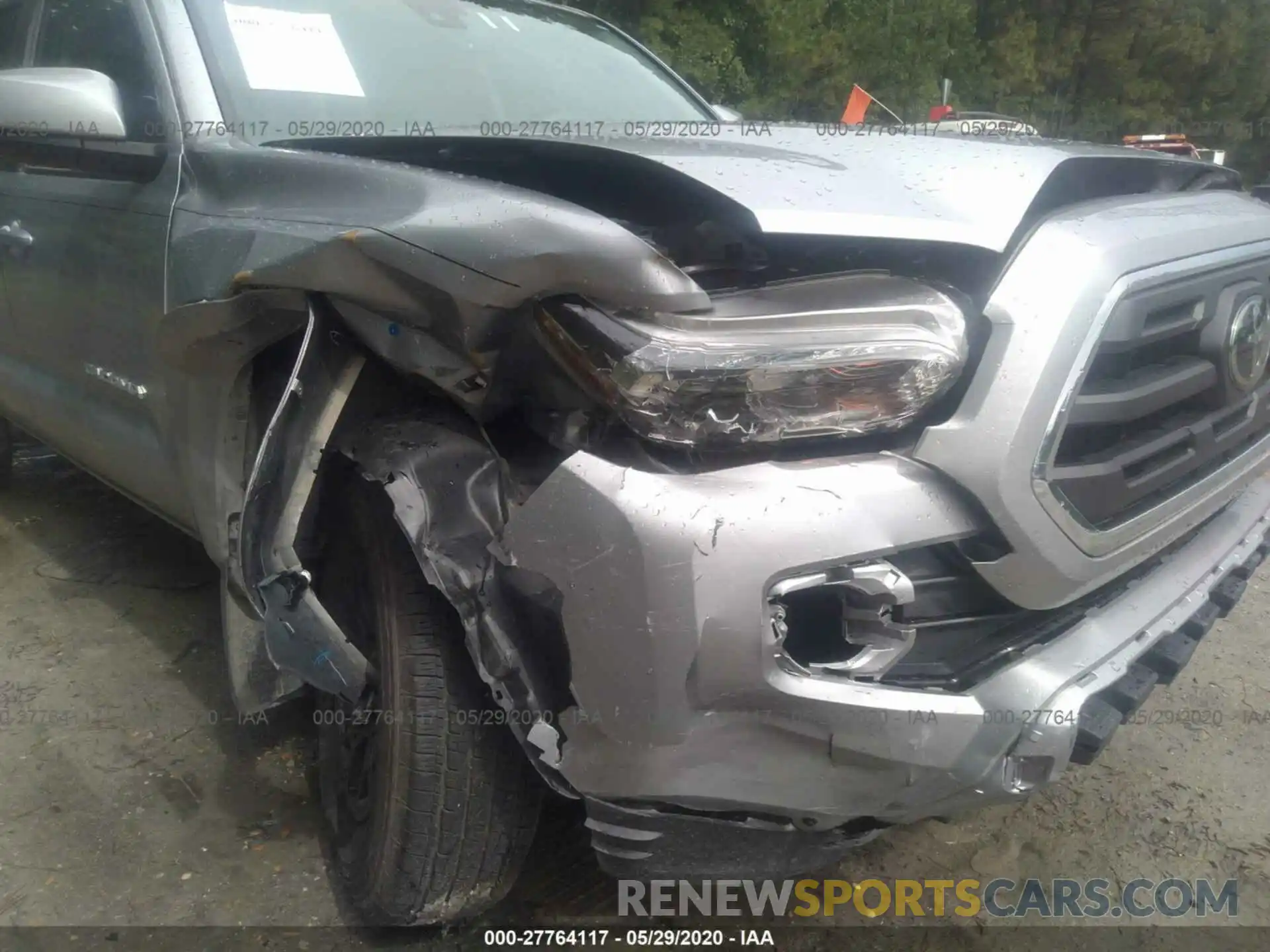 6 Photograph of a damaged car 3TMCZ5ANXKM282299 TOYOTA TACOMA 2019