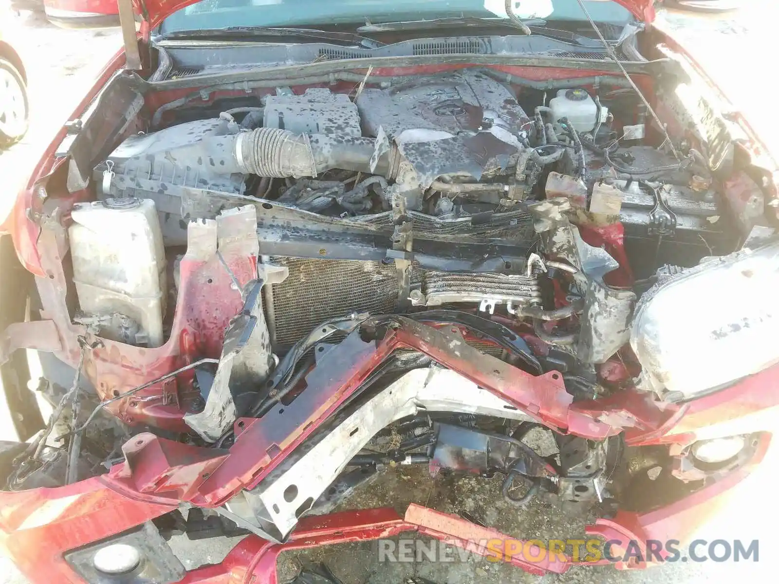 7 Photograph of a damaged car 3TMCZ5ANXKM283372 TOYOTA TACOMA 2019