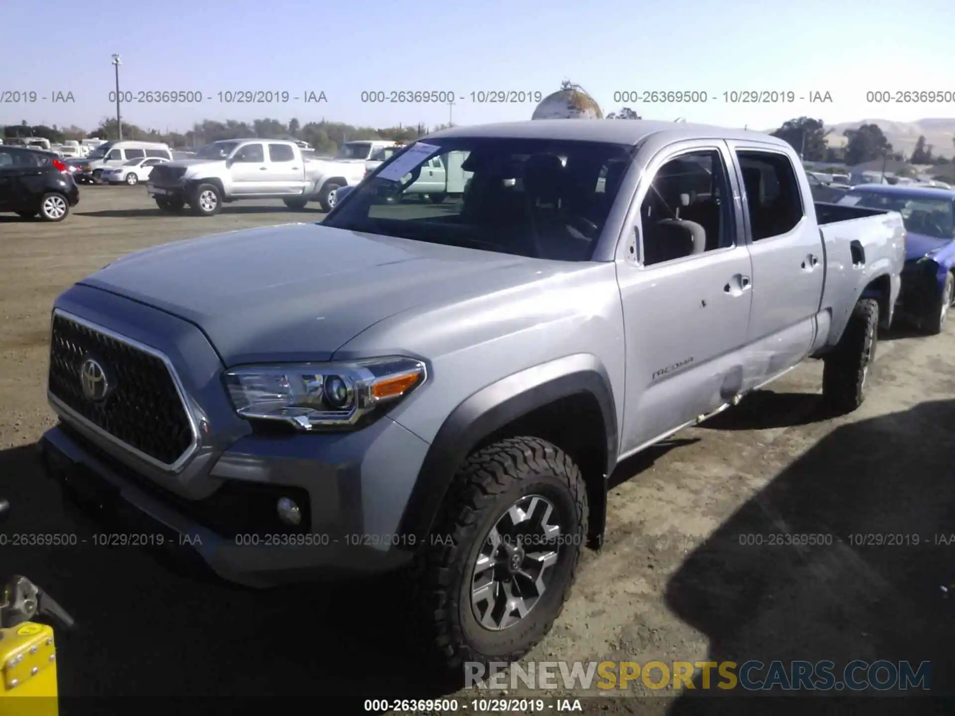 2 Photograph of a damaged car 3TMDZ5BN0KM056548 TOYOTA TACOMA 2019