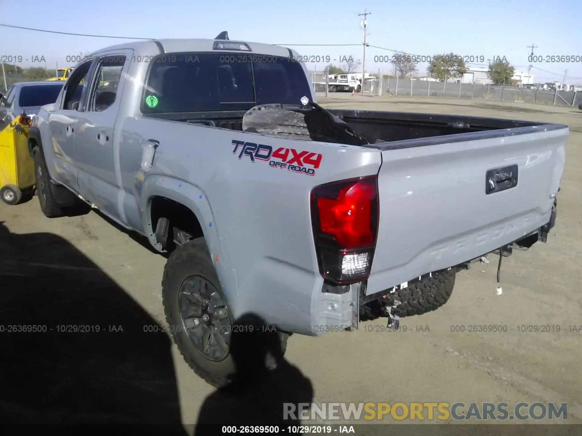 3 Photograph of a damaged car 3TMDZ5BN0KM056548 TOYOTA TACOMA 2019