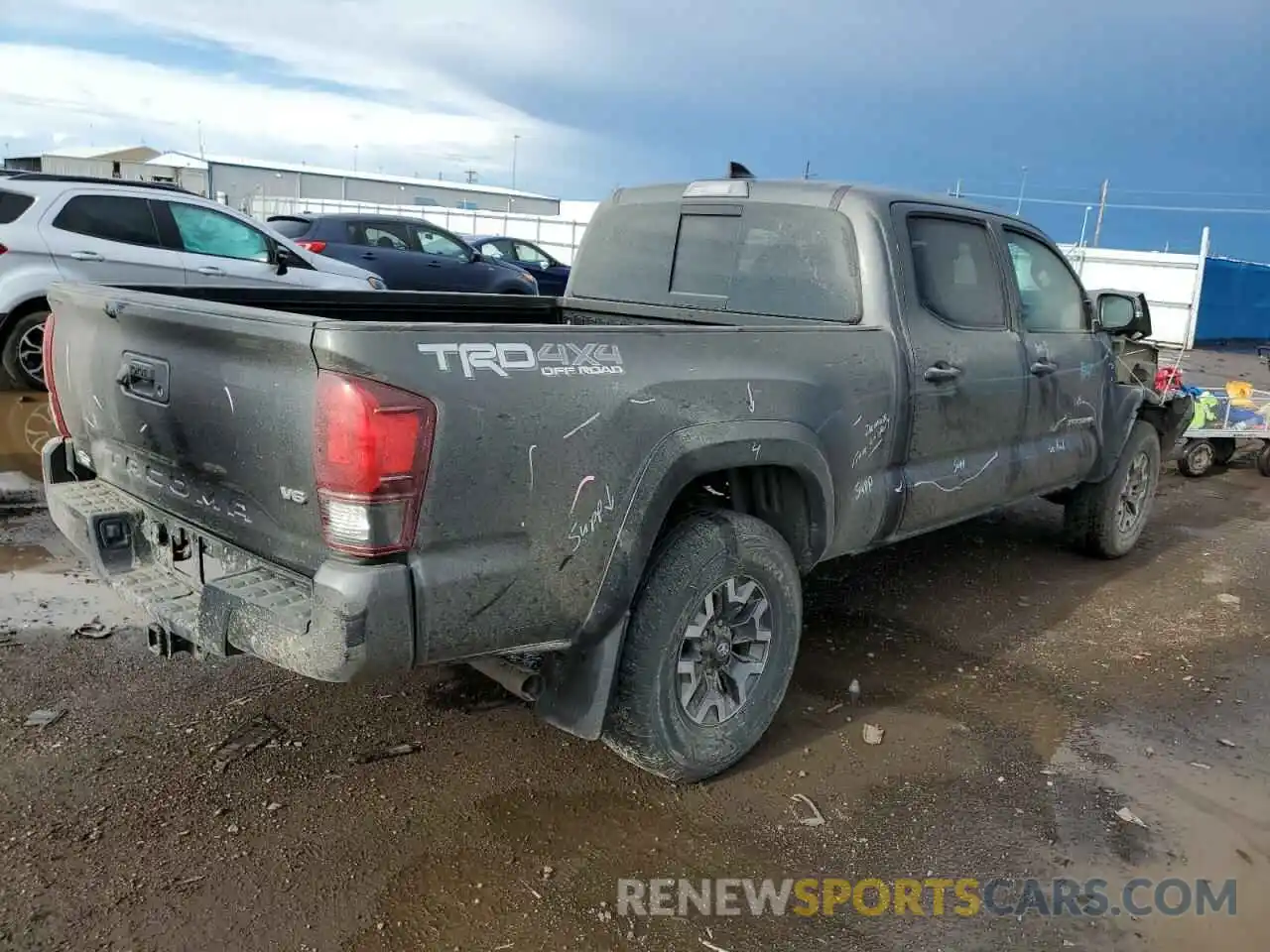 3 Photograph of a damaged car 3TMDZ5BN0KM056985 TOYOTA TACOMA 2019