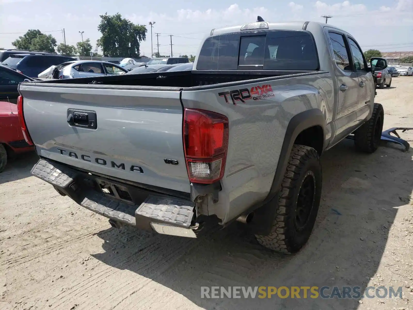 4 Photograph of a damaged car 3TMDZ5BN0KM057859 TOYOTA TACOMA 2019