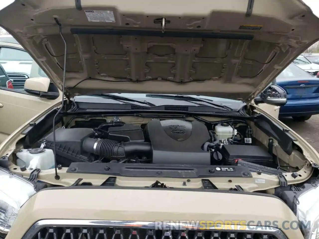 7 Photograph of a damaged car 3TMDZ5BN0KM058834 TOYOTA TACOMA 2019