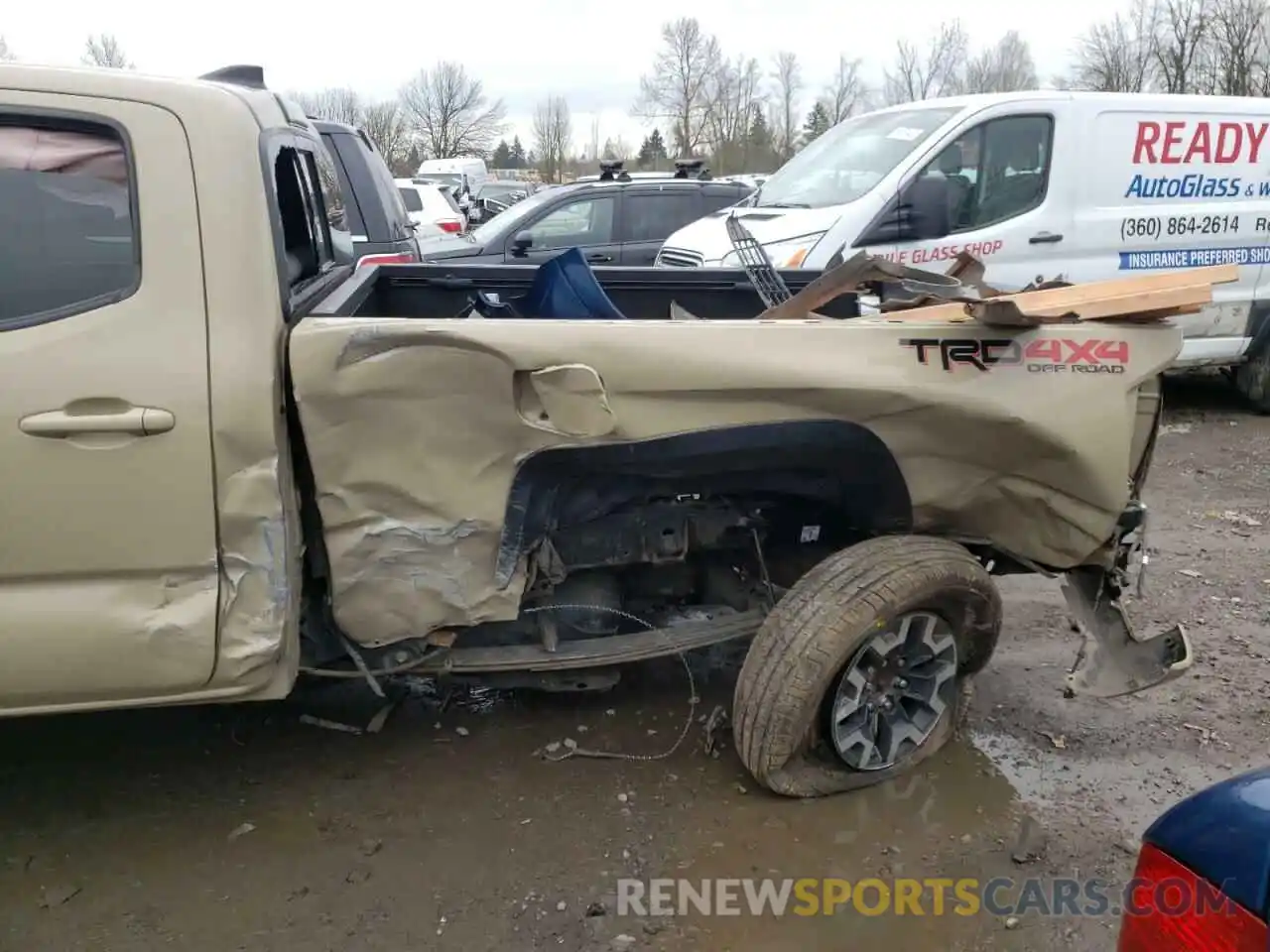 9 Photograph of a damaged car 3TMDZ5BN0KM058834 TOYOTA TACOMA 2019