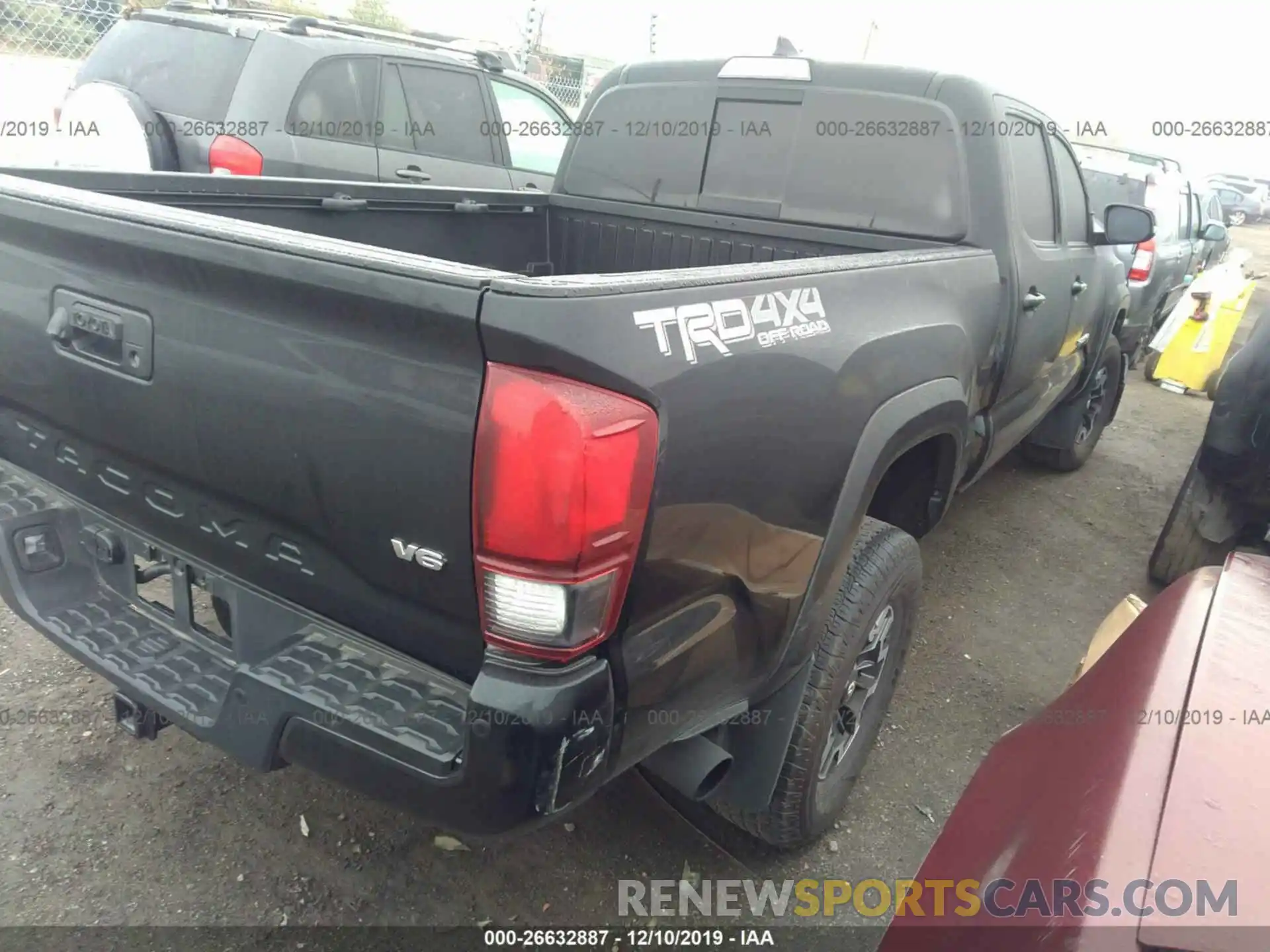 4 Фотография поврежденного автомобиля 3TMDZ5BN0KM060373 TOYOTA TACOMA 2019