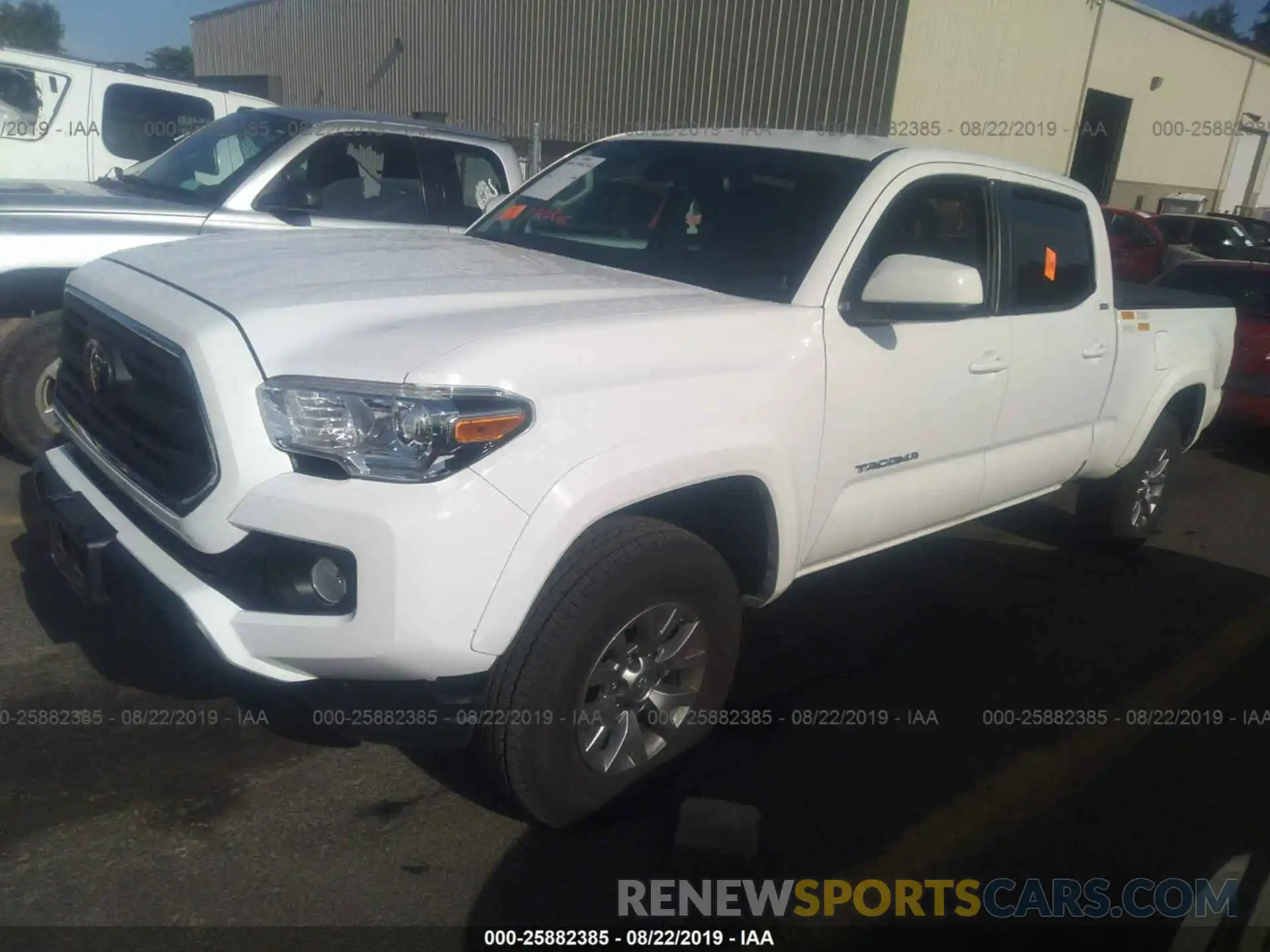 2 Photograph of a damaged car 3TMDZ5BN0KM060437 TOYOTA TACOMA 2019