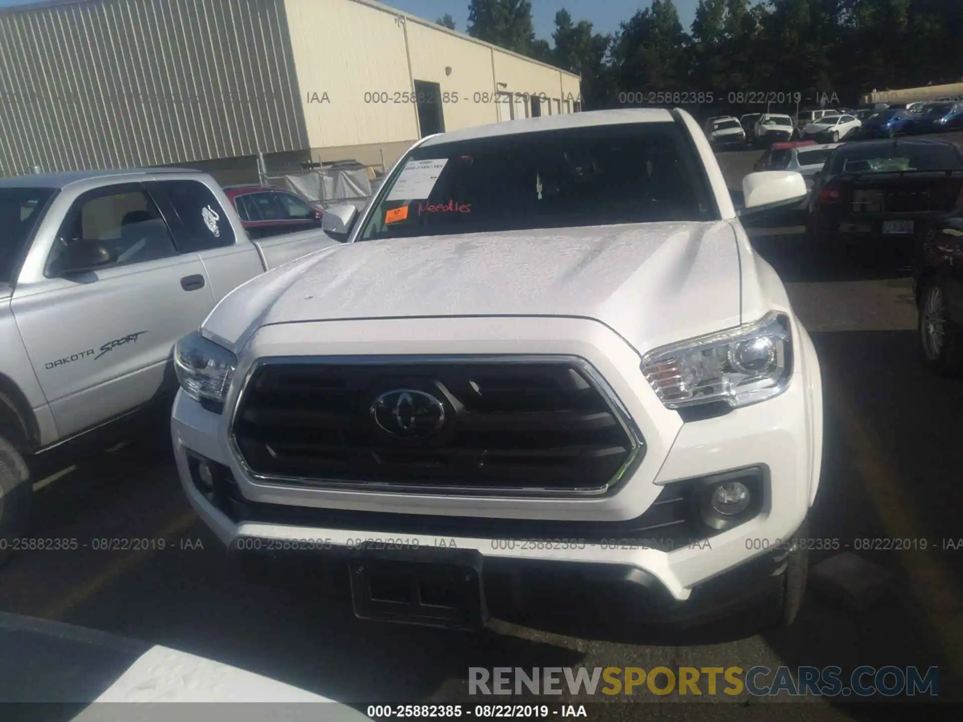 6 Photograph of a damaged car 3TMDZ5BN0KM060437 TOYOTA TACOMA 2019